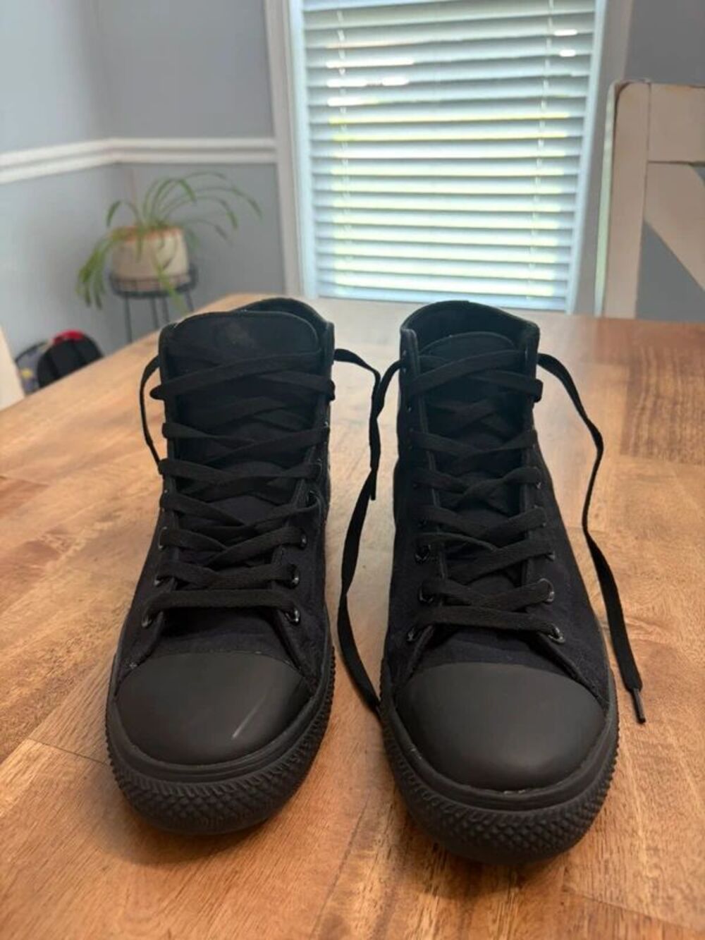 No Days Off Raad Shoes Black High top Sneakers Laces 9.5M (11W) US (EU 43)